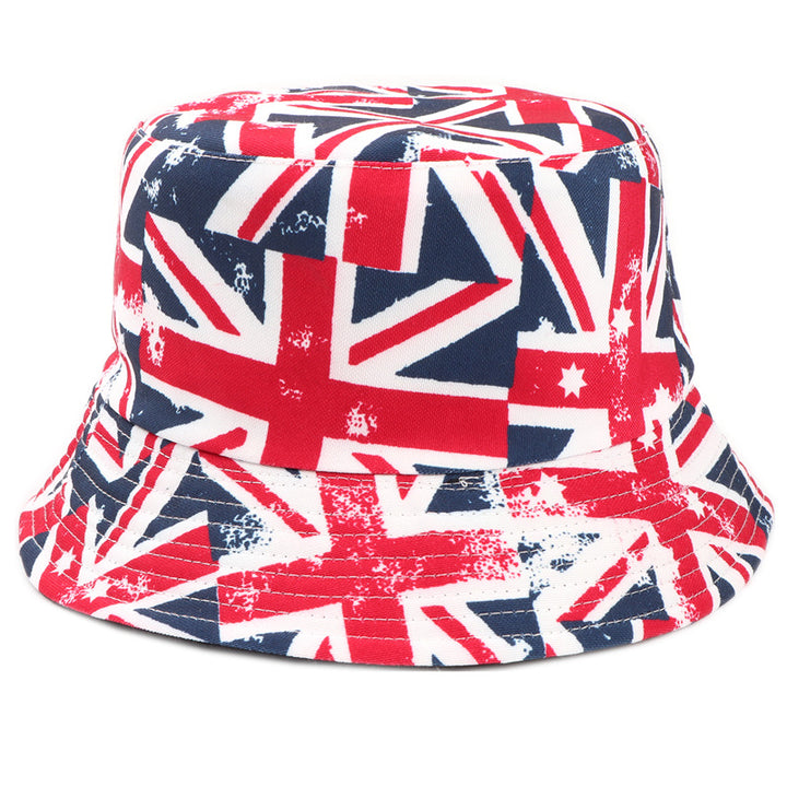 NINTEY+ Union Flag Bucket Hat