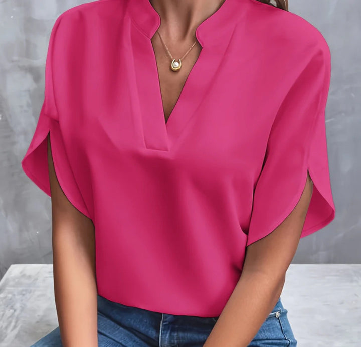 Arianna® | Blusa Elegante con Scollatura a V