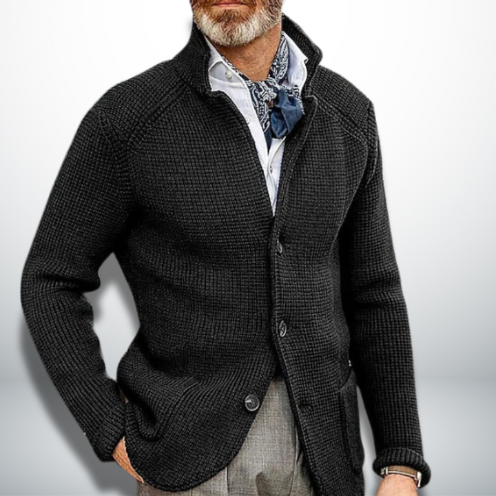 Tiberio™ | Cardigan da uomo morbido ed elegante