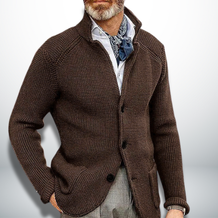 Tiberio™ | Cardigan da uomo morbido ed elegante