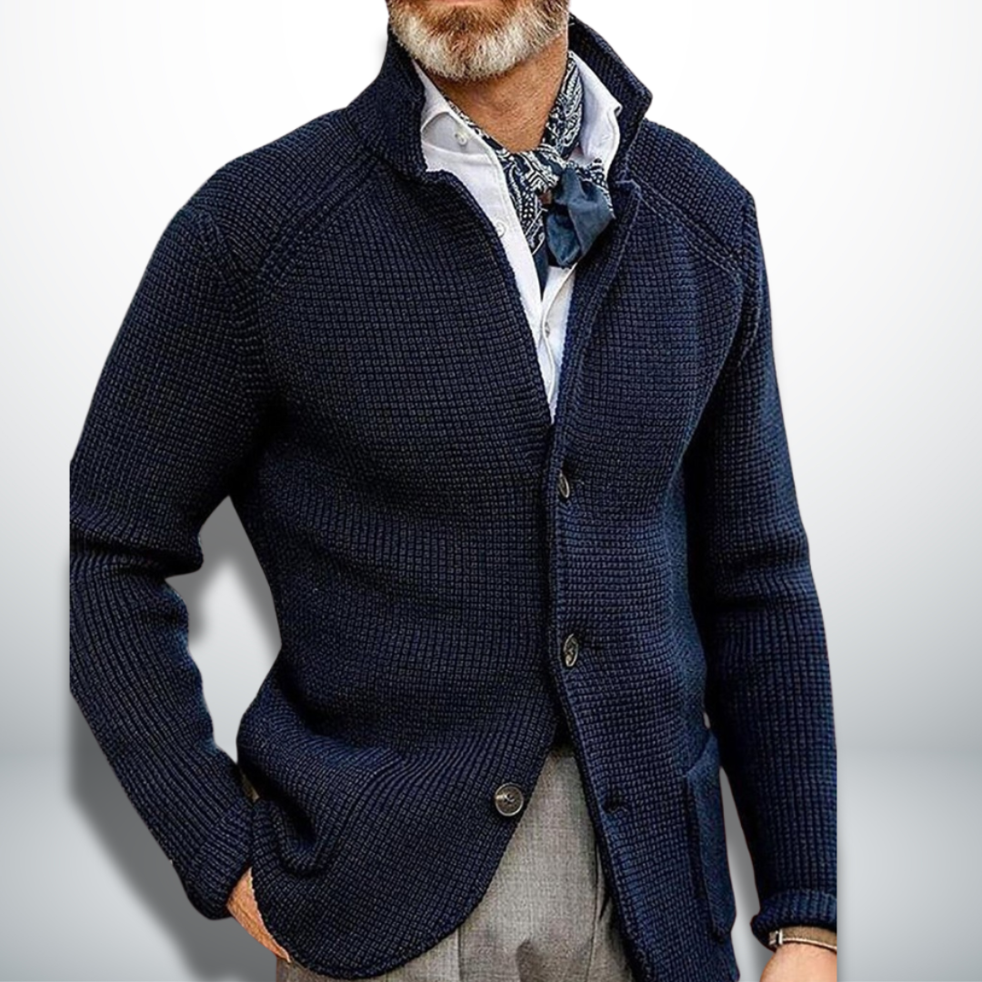 Tiberio™ | Cardigan da uomo morbido ed elegante