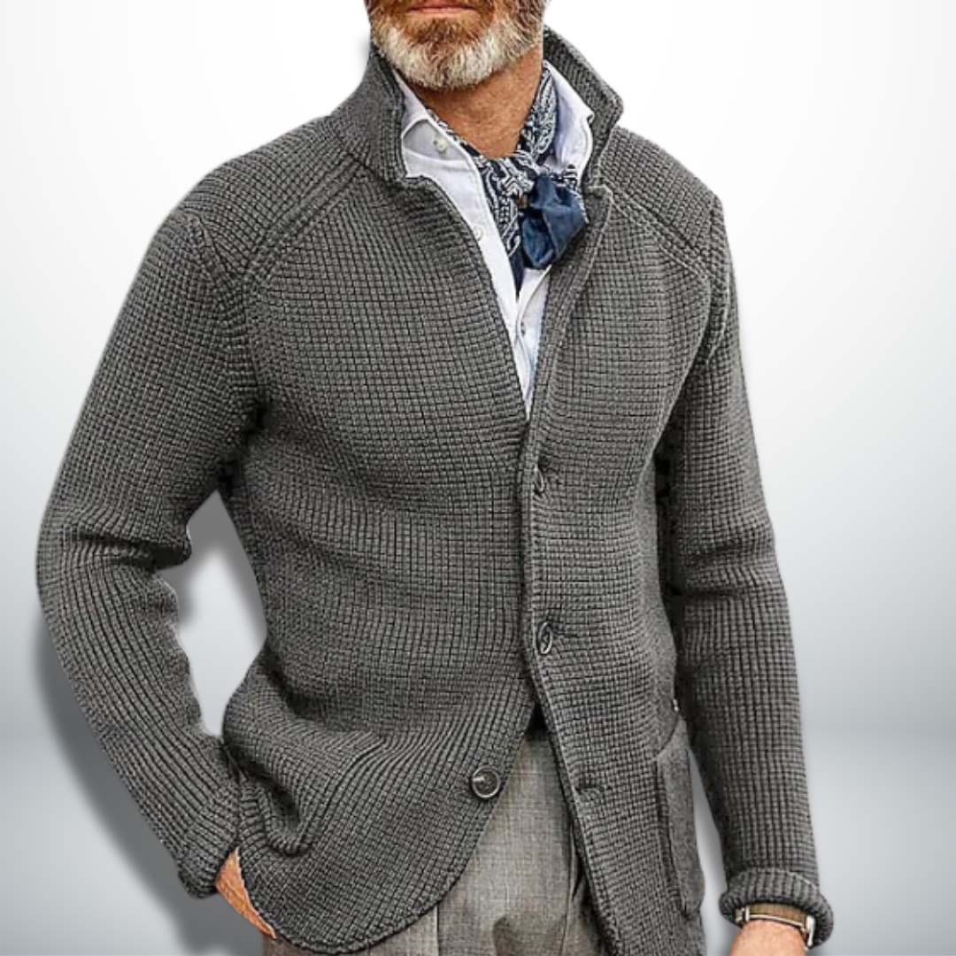 Tiberio™ | Cardigan da uomo morbido ed elegante