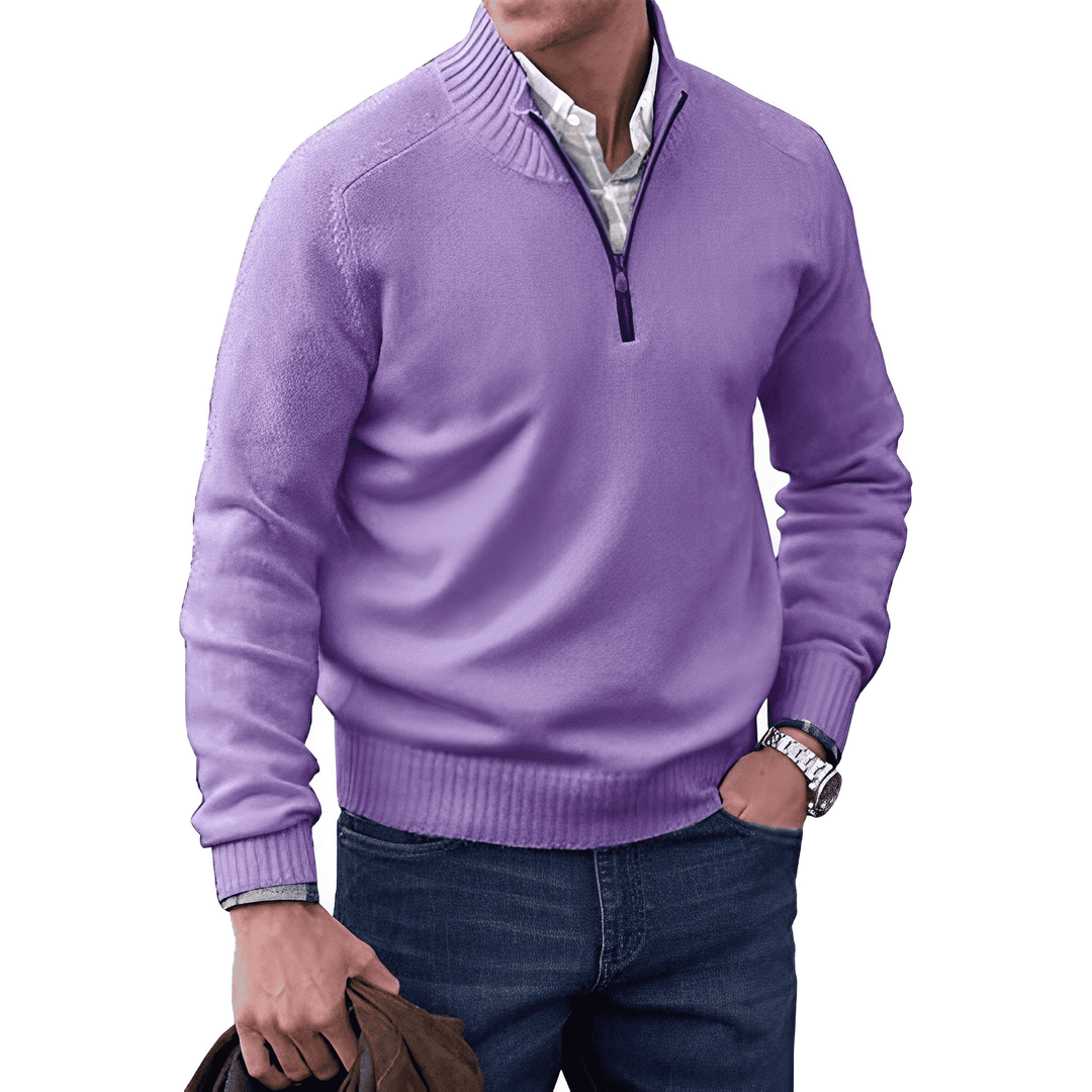 Mario™ | Il Elegante Pullover Con Zip