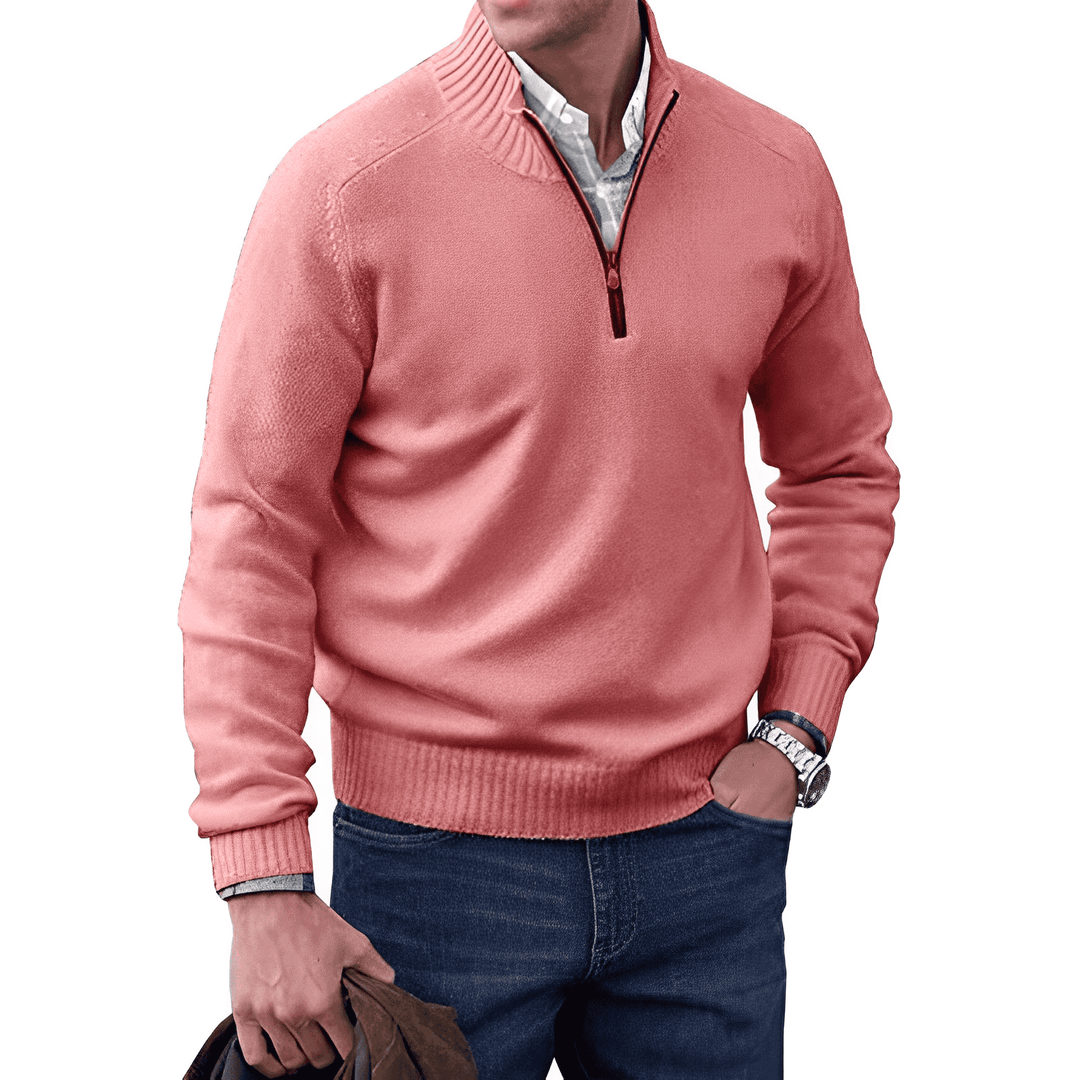 Mario™ | Il Elegante Pullover Con Zip