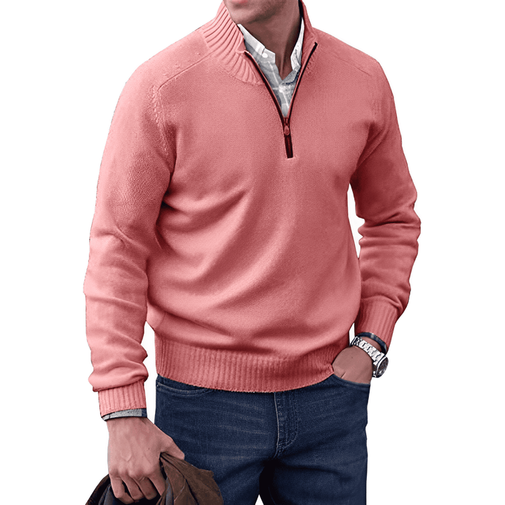 Mario™ | Il Elegante Pullover Con Zip