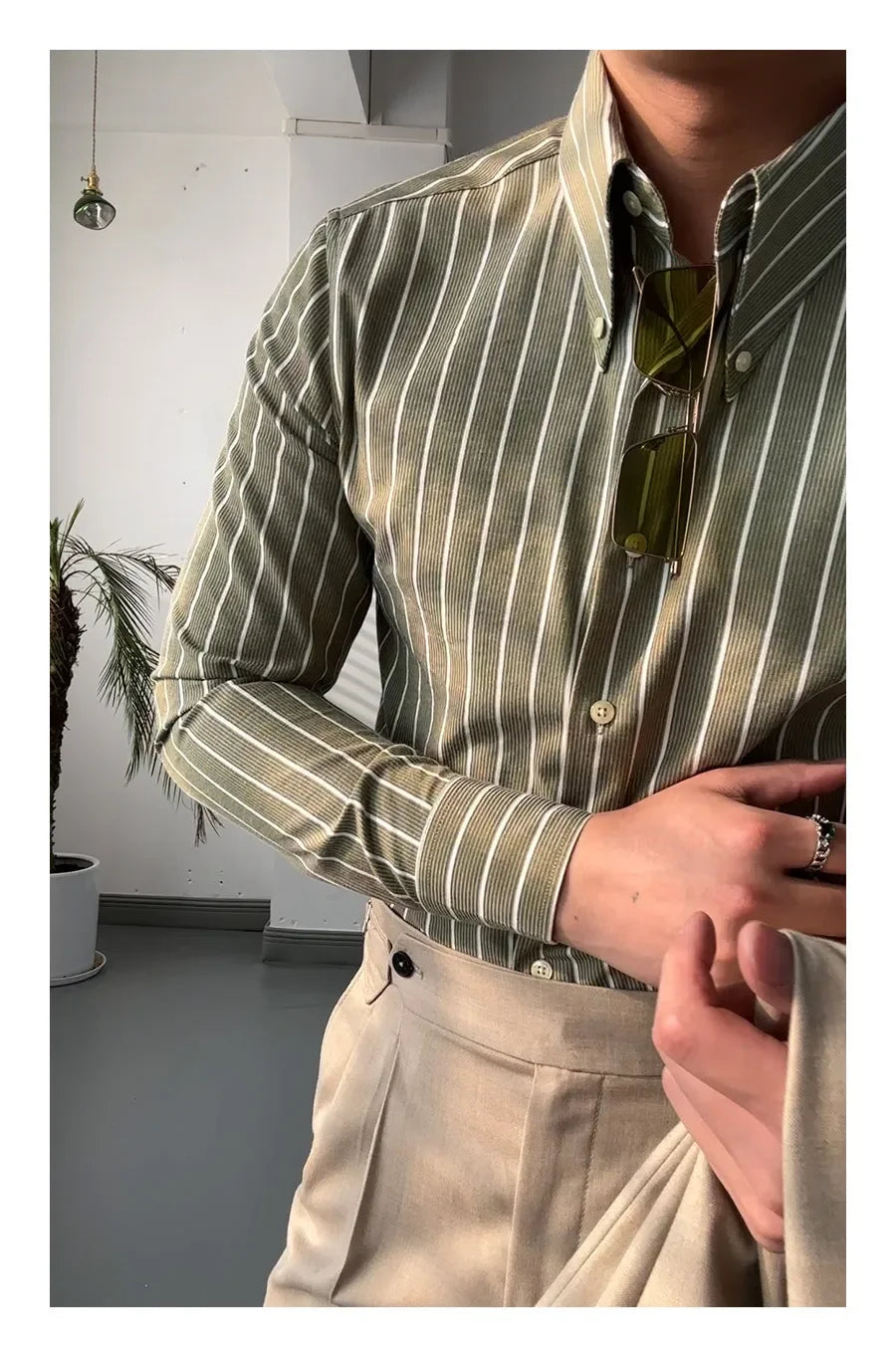 Andrew® Pinstripe Elegance Shirt