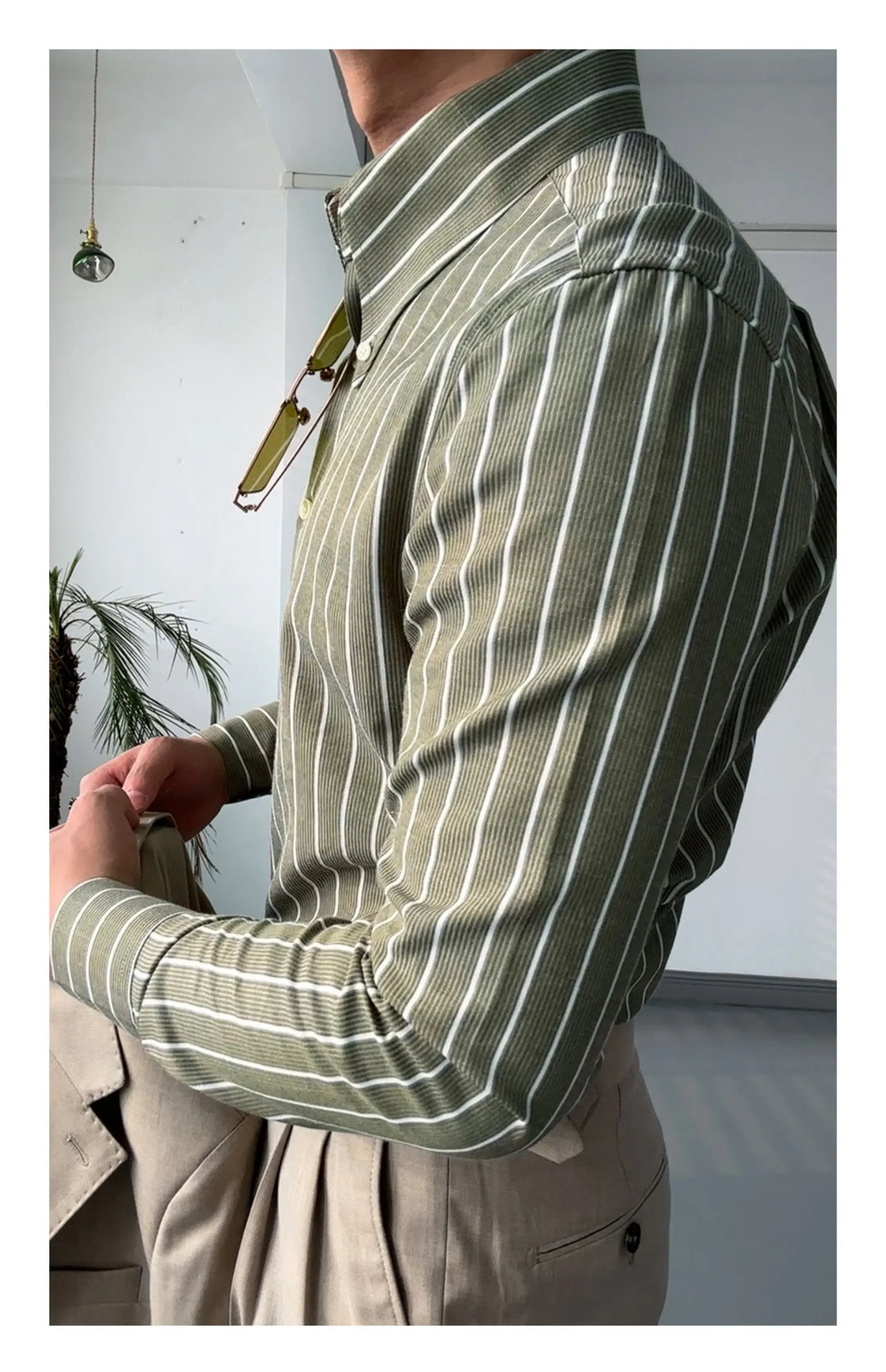 Andrew® Pinstripe Elegance Shirt