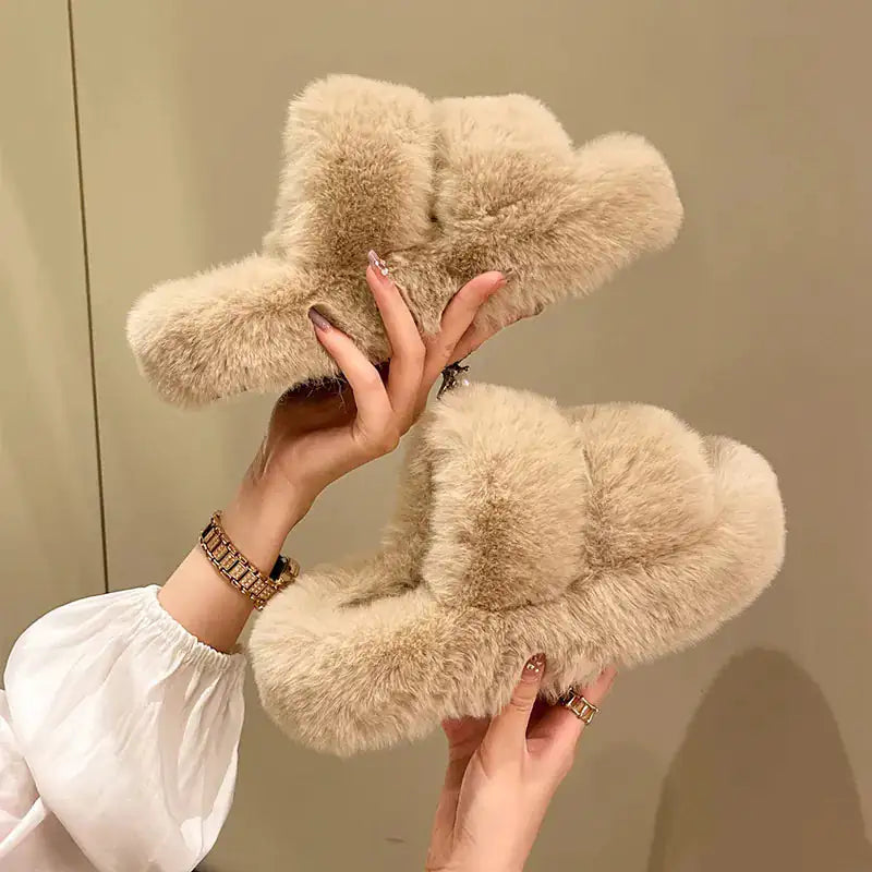 Ivy® Fluffy Winter Slippers