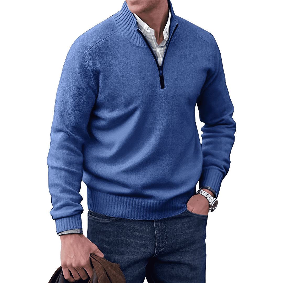 Mario™ | Il Elegante Pullover Con Zip
