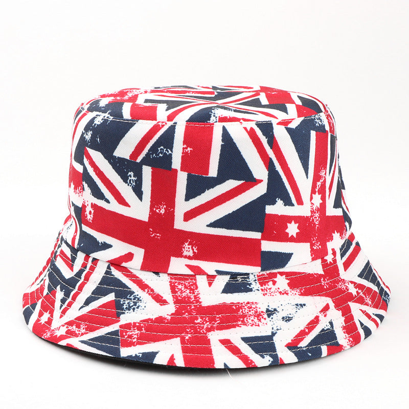 NINTEY+ Union Flag Bucket Hat