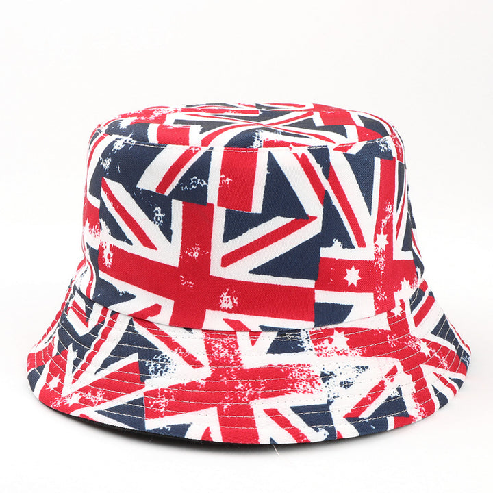 NINTEY+ Union Flag Bucket Hat