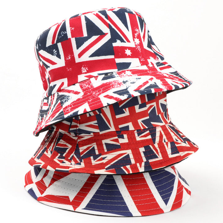 NINTEY+ Union Flag Bucket Hat