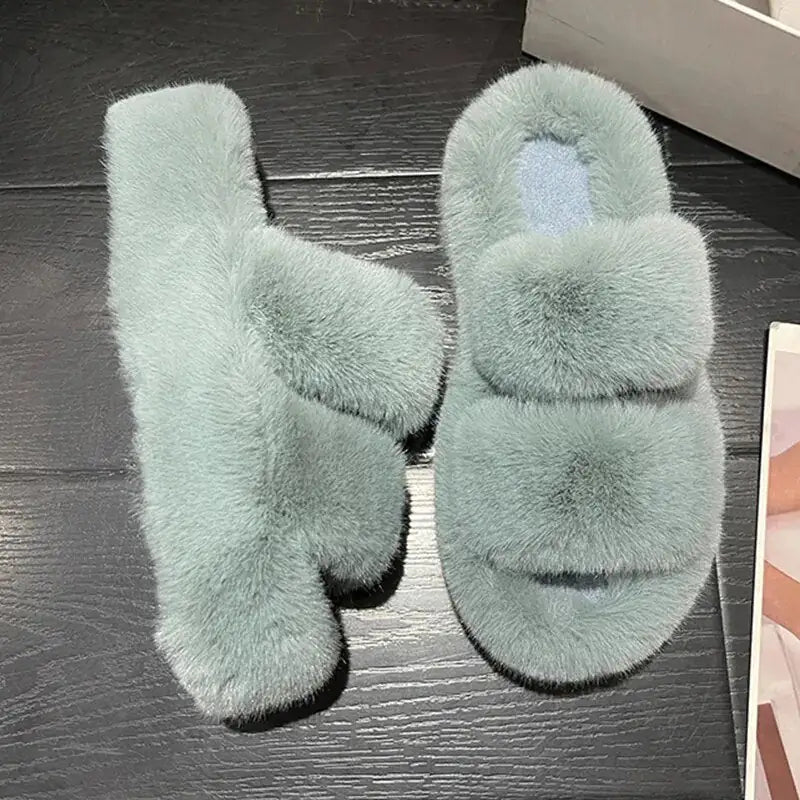 Ivy® Fluffy Winter Slippers