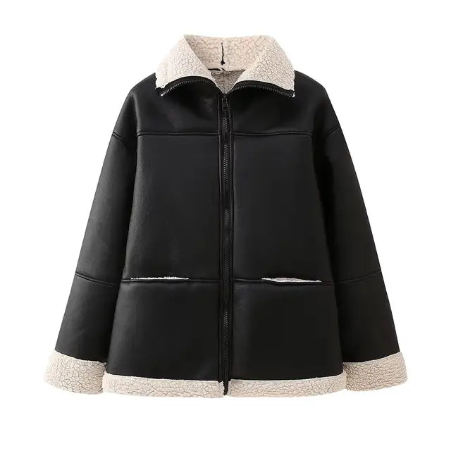 Nancy® Cozy Chic Bomber Jacket